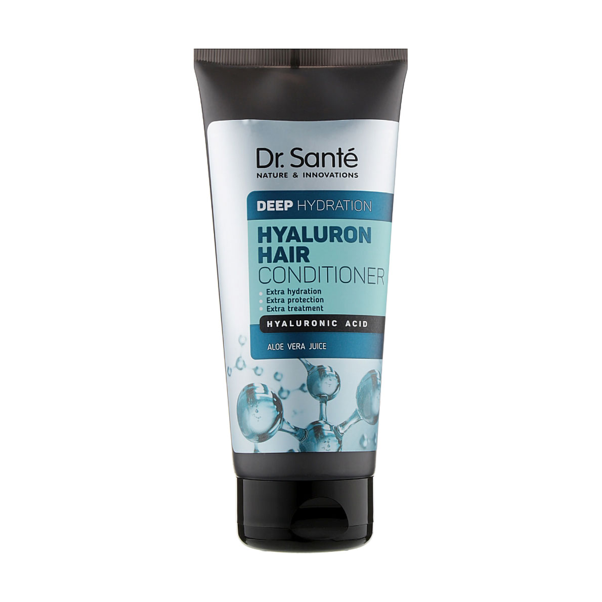 Бальзам для глибокого зволоження волосся Dr. Sante Hyaluron Hair Deep Hydration, 200 мл