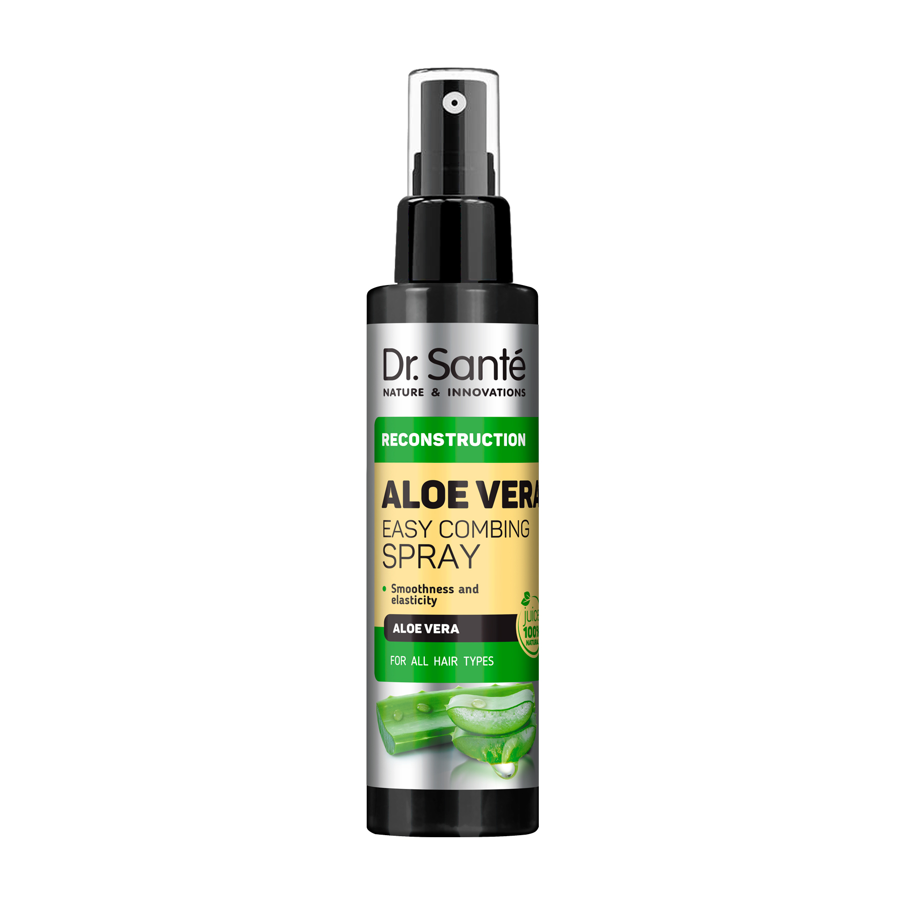 Спрей Dr. Sante Aloe Vera Легке розчісування, для всіх типів волосся, 150 мл